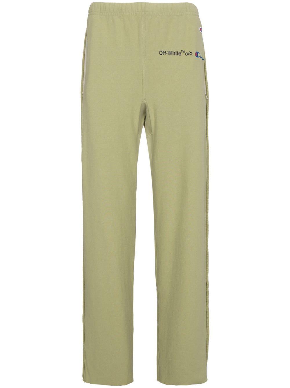 green champion sweatpants