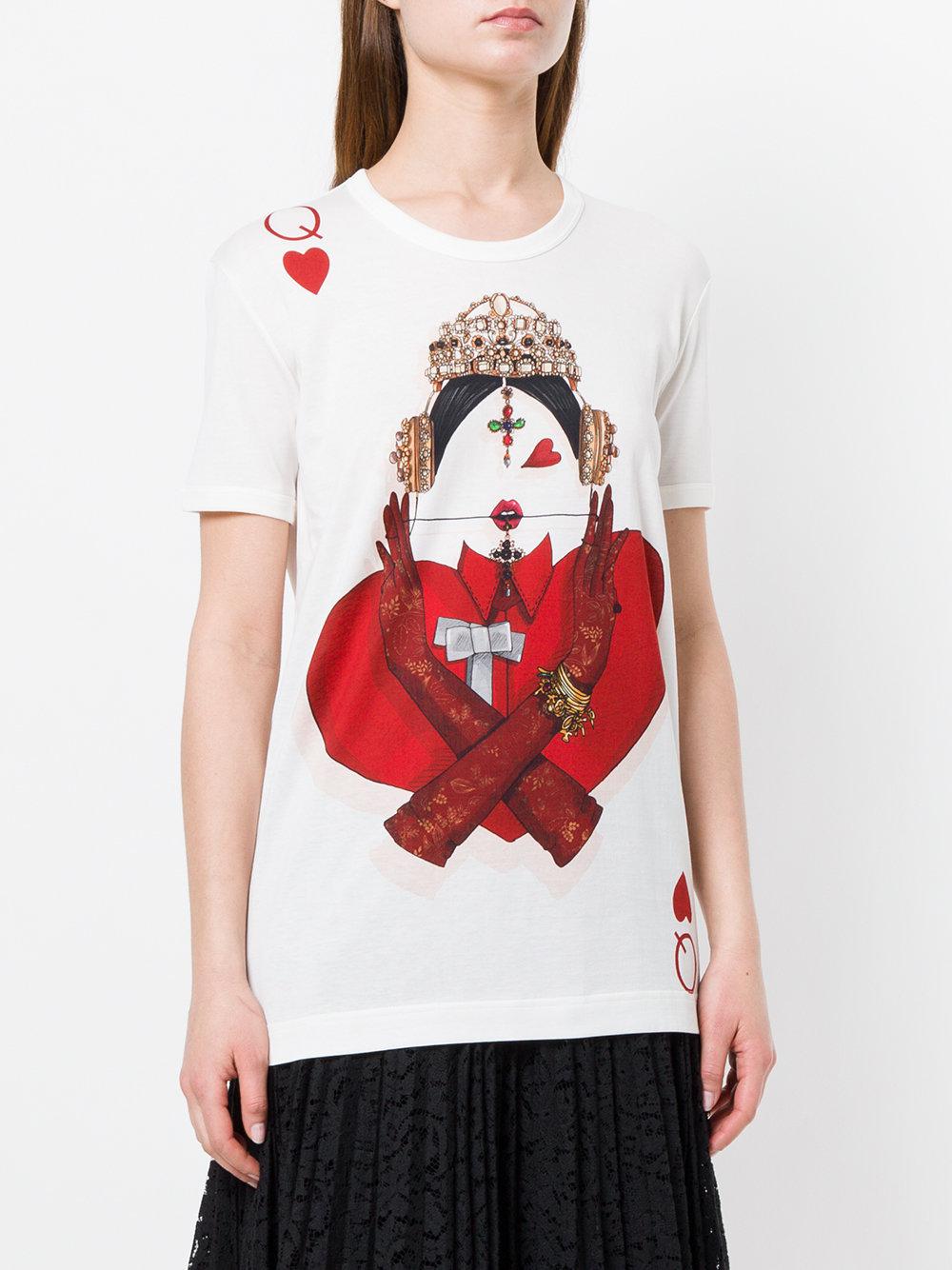 dolce and gabbana queen of hearts
