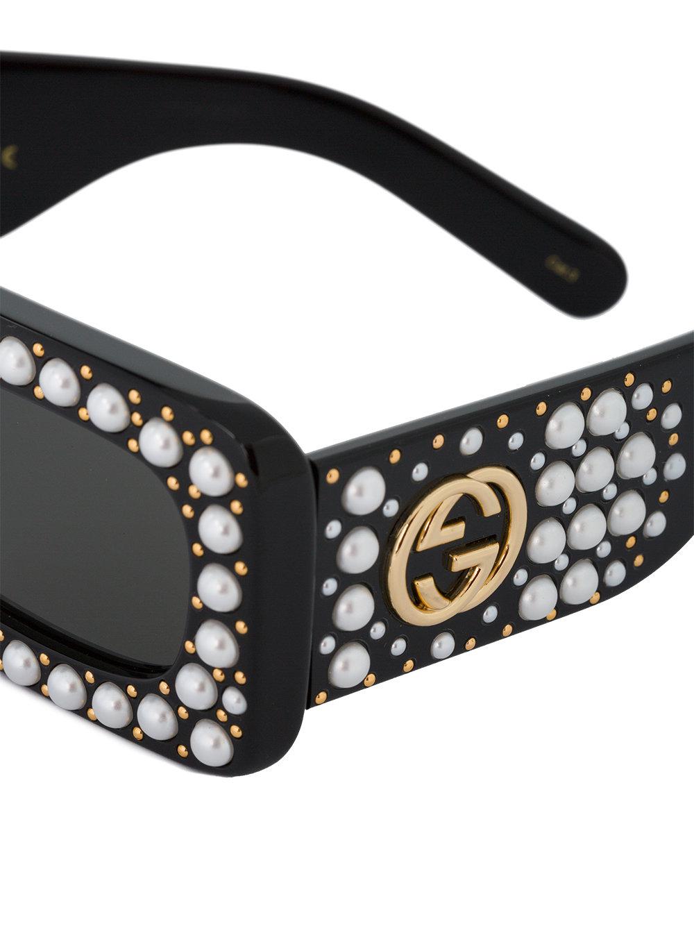 gucci pearl glasses