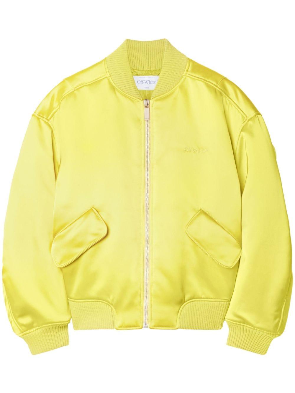 Veste jaune off white sale