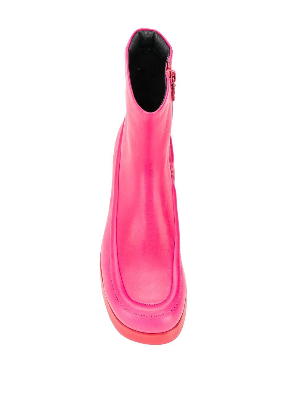 Camper Kaah Boots in Pink | Lyst
