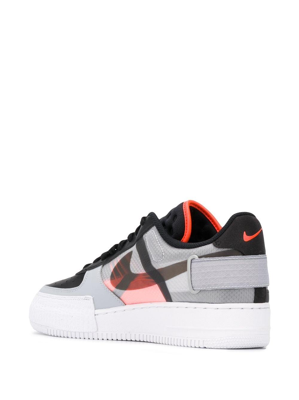 Nike Rubber Air Force 1 Type Sneakers in Black for Men - Lyst