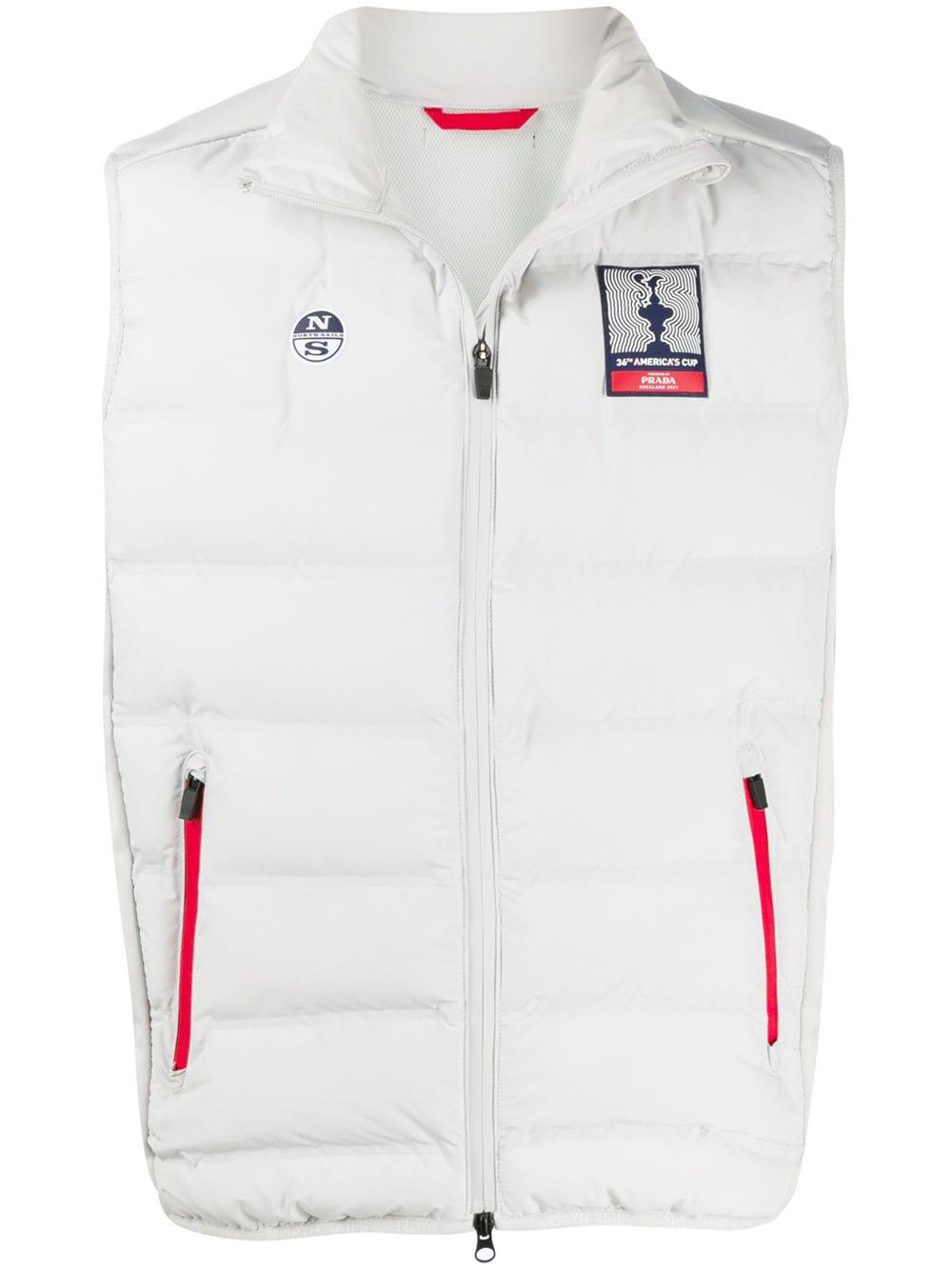 X 36th America's Cup presented by Prada gilet matelassé North Sails pour  homme en coloris Gris | Lyst