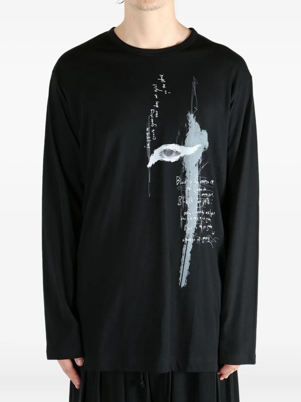 Yohji Yamamoto Long-sleeve t-shirts for Men | Online Sale up