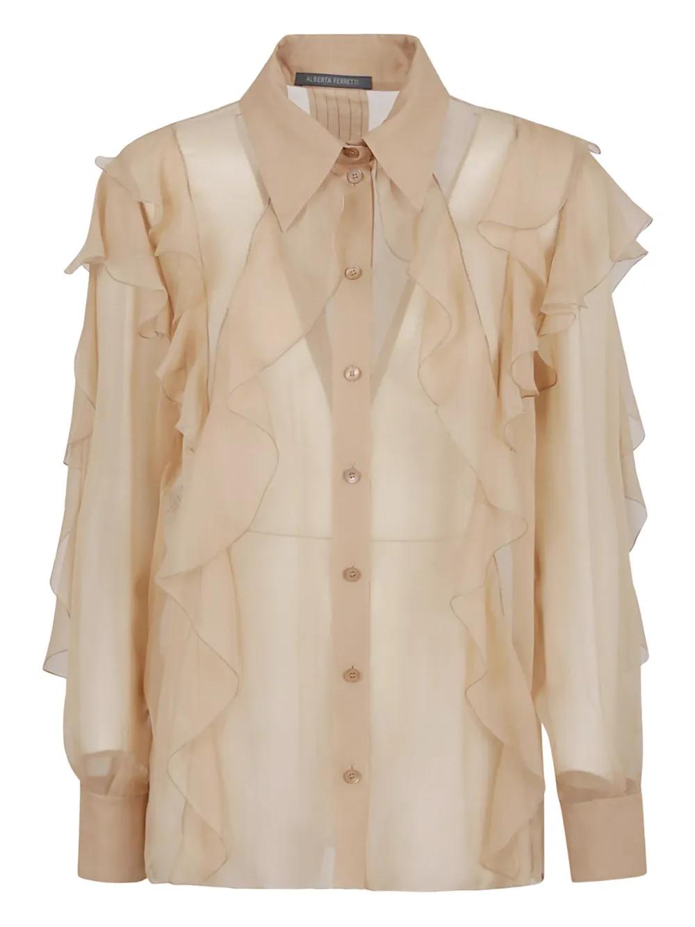 A FERRETTI 売れ筋商品|||アルベルタ フェレッティ シャツ トップス レディース Shirts Pink デザイナーの女性用トップス＆Tシャツ | アルベルト・フェレッティ