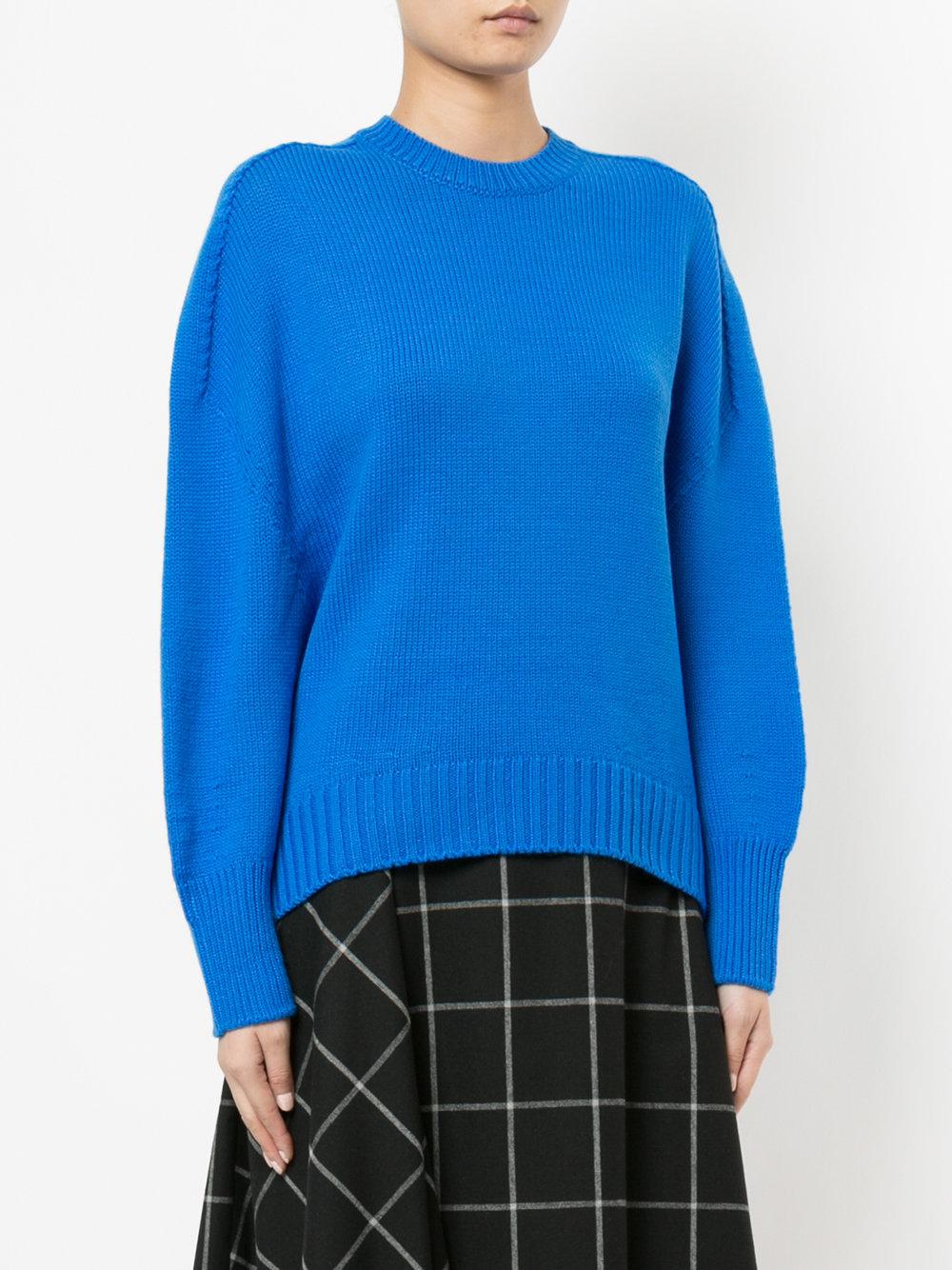 Accessibility links Newborn cotton crew neck jumper with a front print.