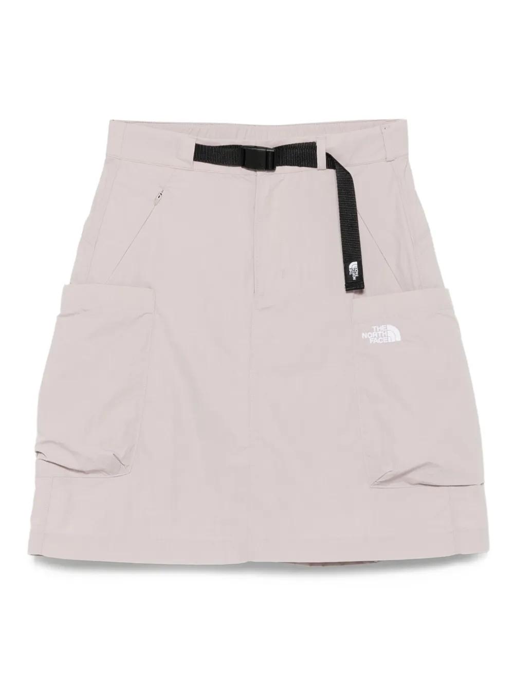 THE NORTH FACE × HYKE TEC BOX RAP SKIRT THE NORTH FACE × HYKE TEC WRAP SKIRT LOOKS | SS 2024 – HYKE