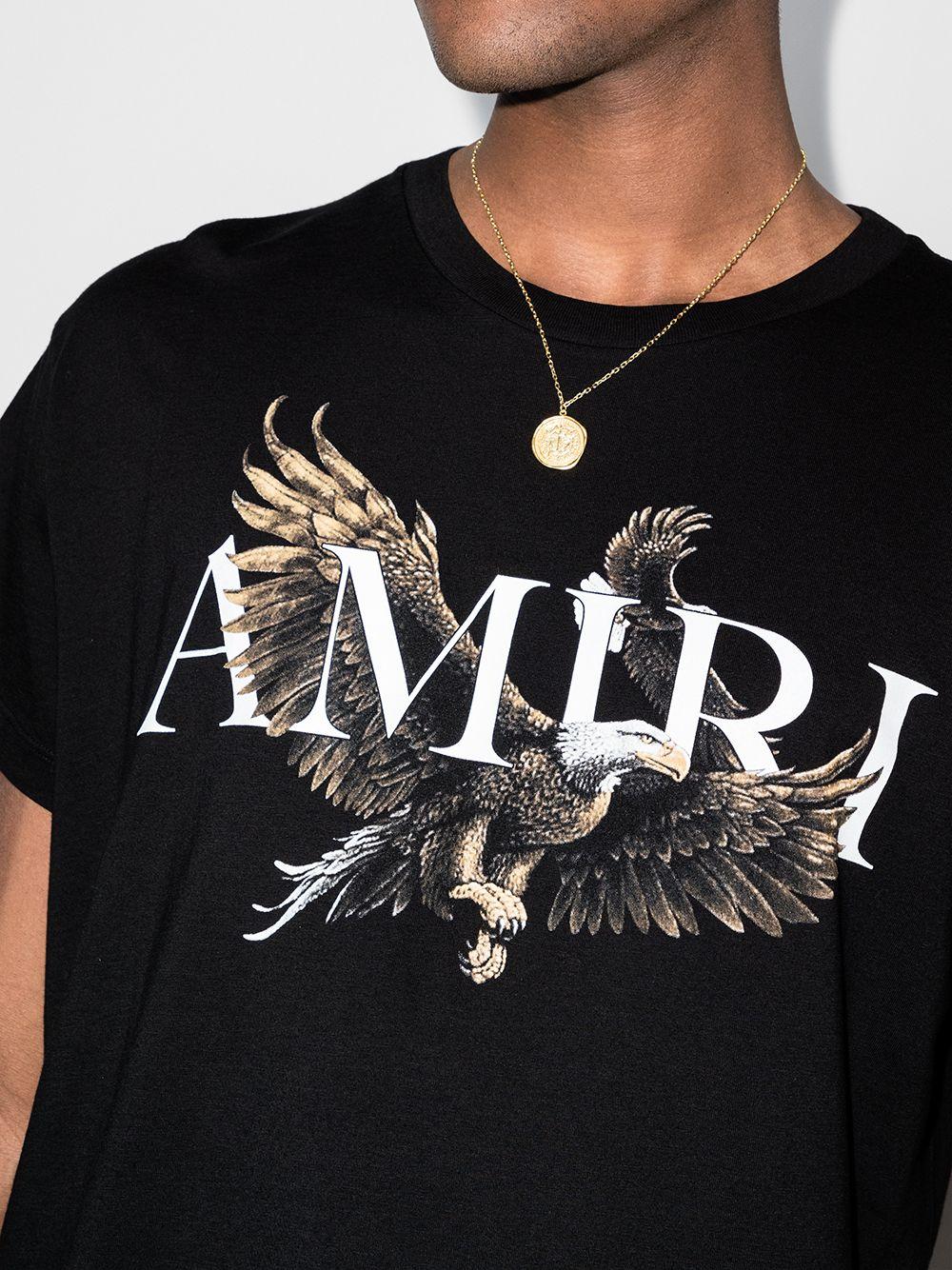 【AMIRI】関税込★eagle t-shirt AMIRI EAGLE OVERSIZED TEE - Black | AMIRI
