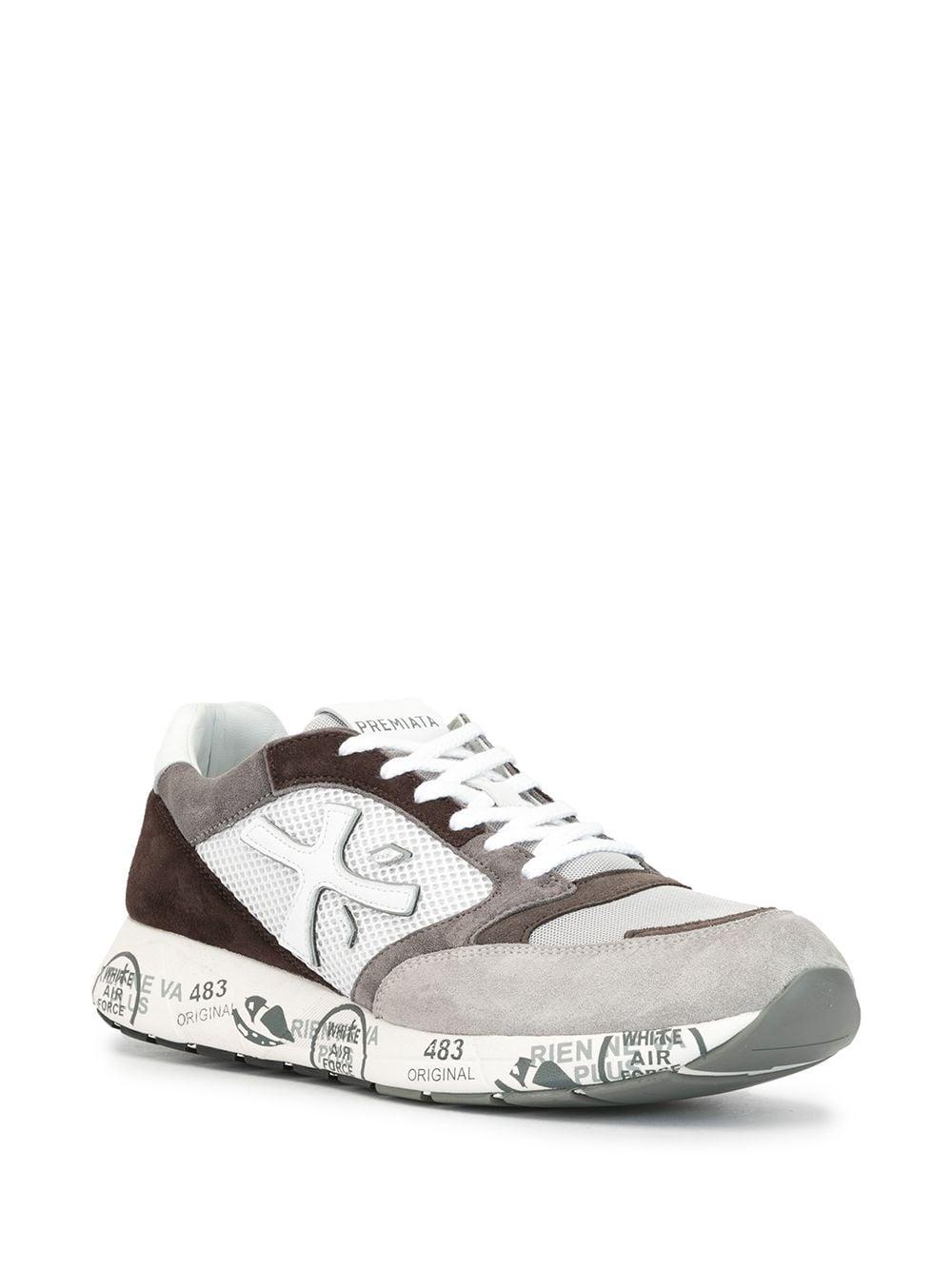 Respect scout Sweeten Premiata 483 Original Suede-panel Trainers in Gray for Men | Lyst