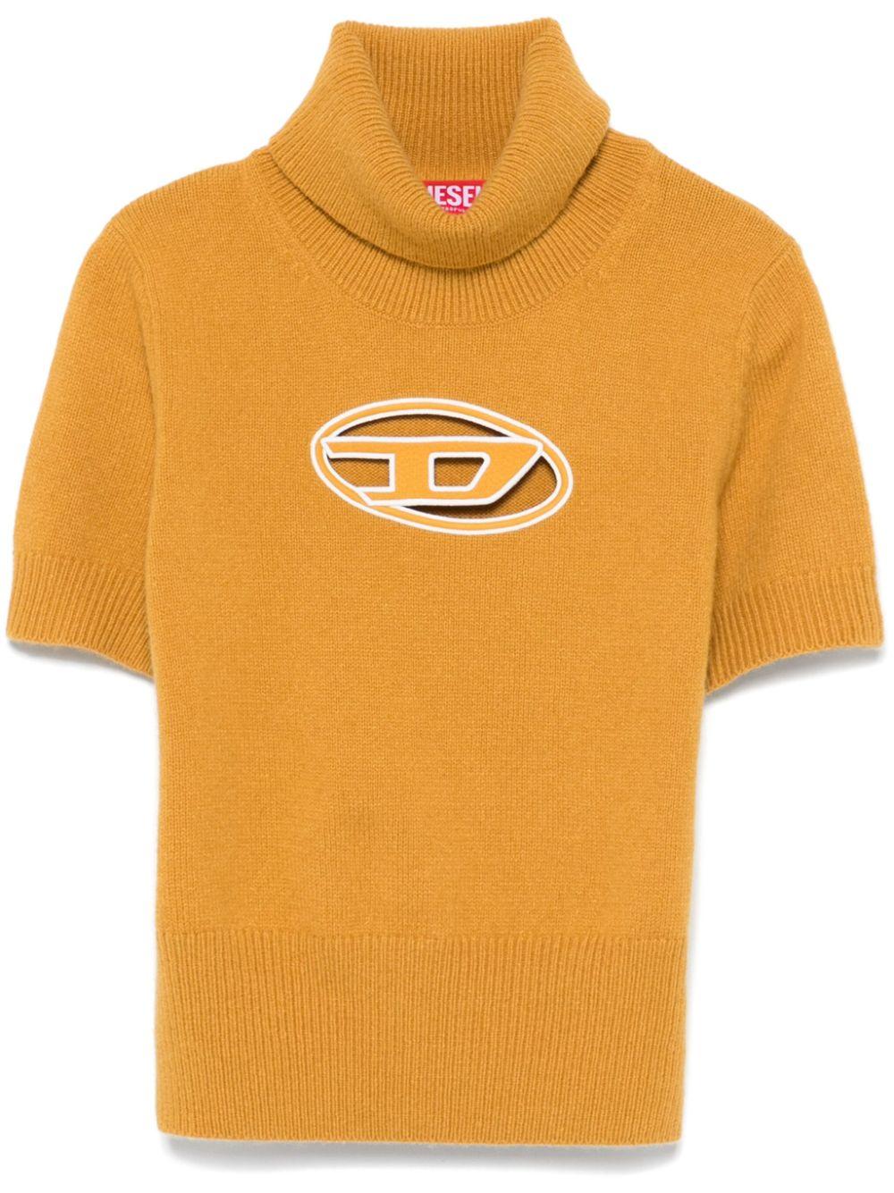 DIESEL レディース オレンジ M-argaret セーター セーター & ニット