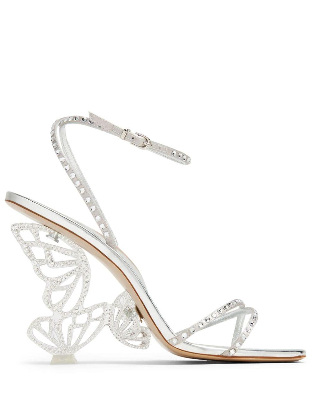Sophia Webster Paloma 100mm Leather Sandals in White Lyst UK