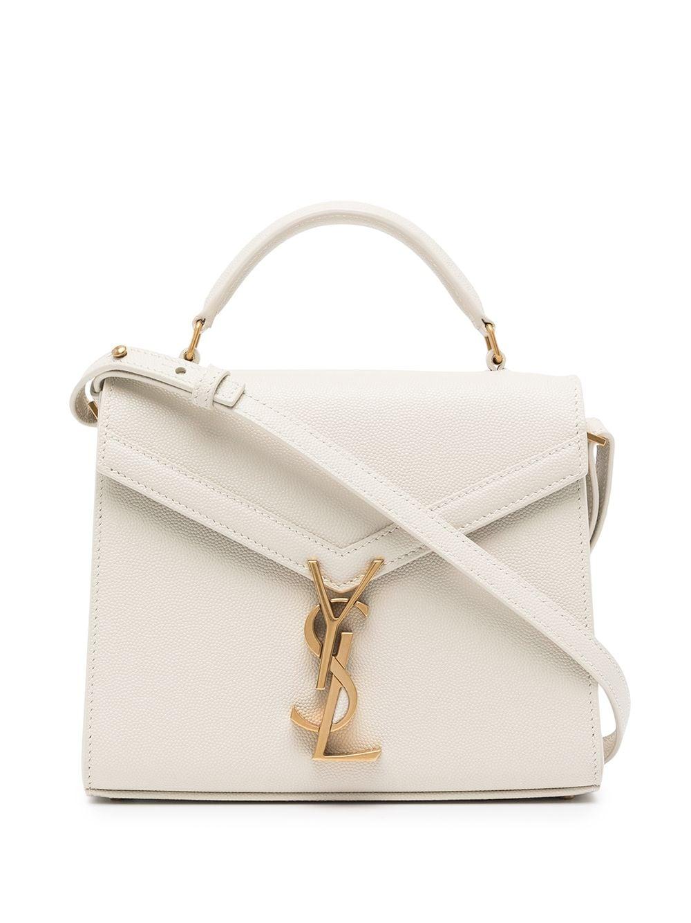 Saint Laurent Mini Cassandra Handtasche in Weiß | Lyst DE