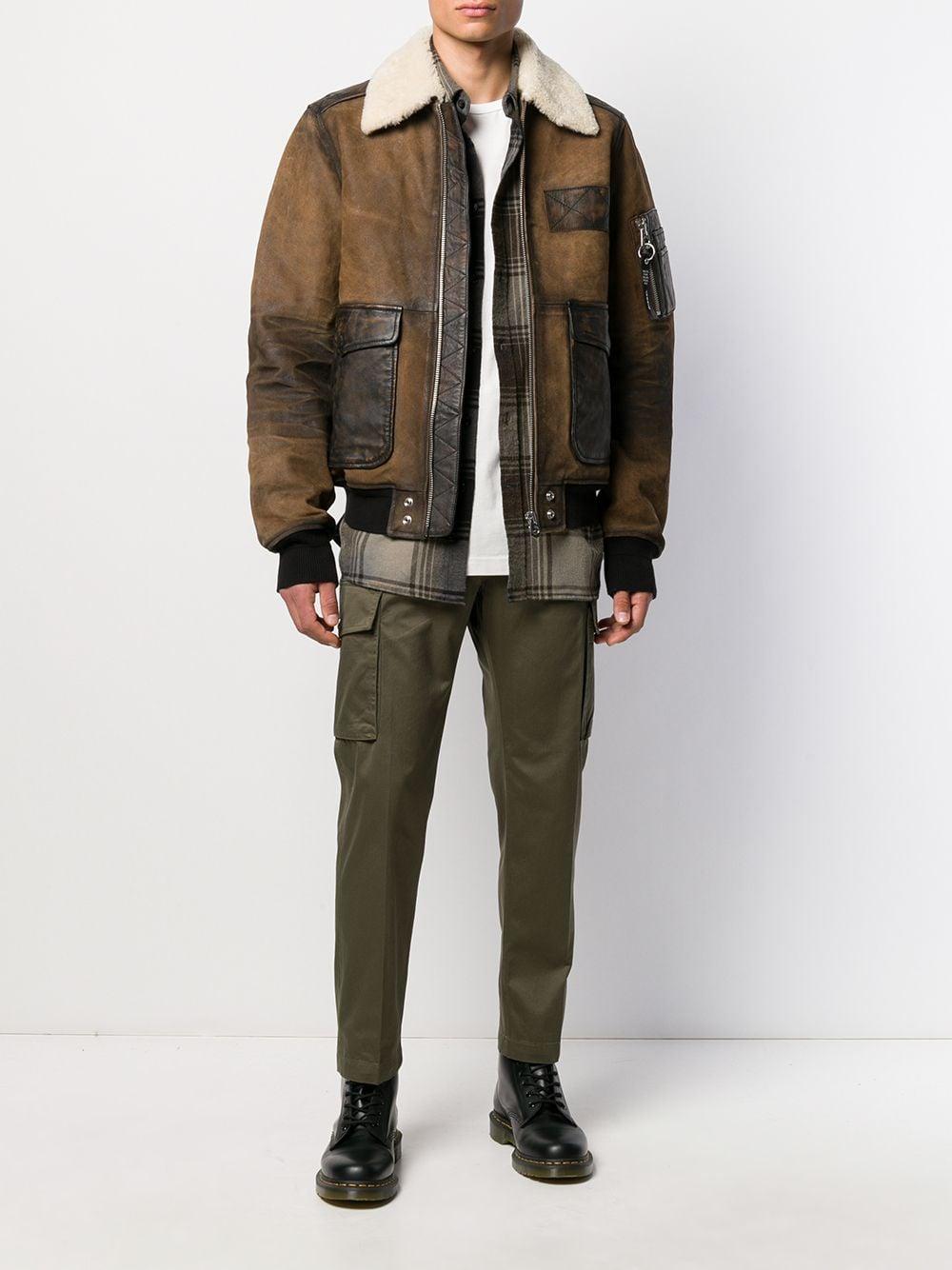 diesel aviator jacket