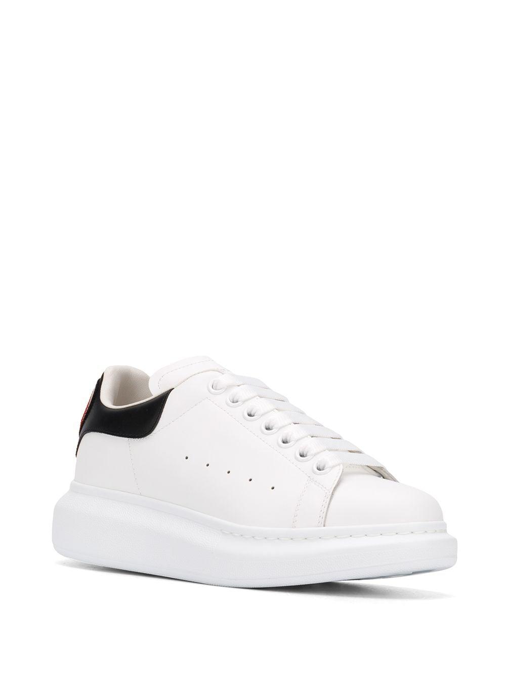 alexander mcqueen heart patch sneakers