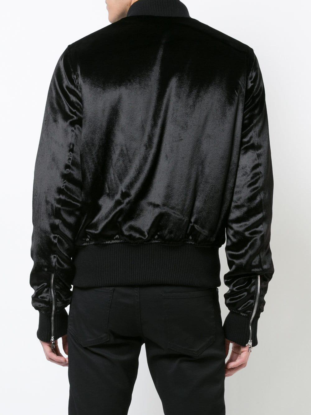 bomber jacket velvet