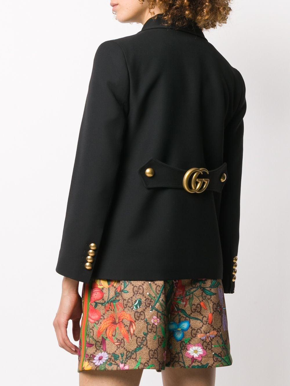 gucci double g coat