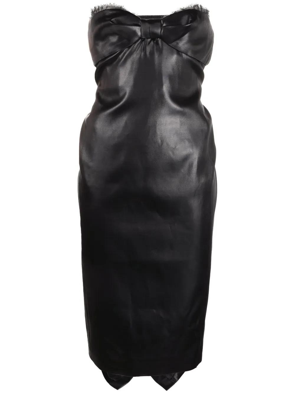 Saint Laurent Leather Dresses for Women | Lyst Saint Laurent Leather Dresses for Women | Lyst