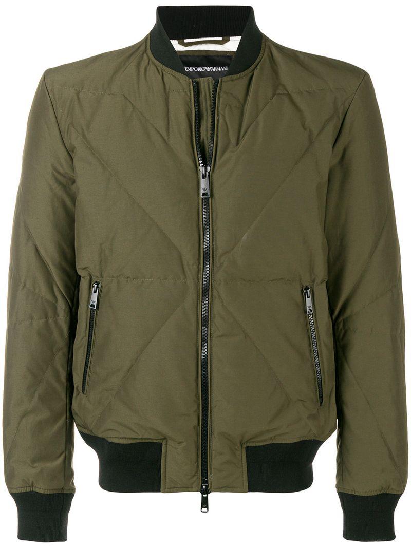 emporio armani green jacket