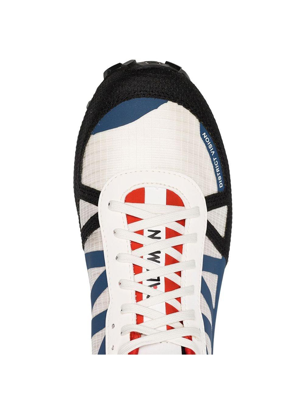 District Vision Cream, Blue And Red X Salomon Mountain Racer Low Top  Sneakers for Men | Lyst