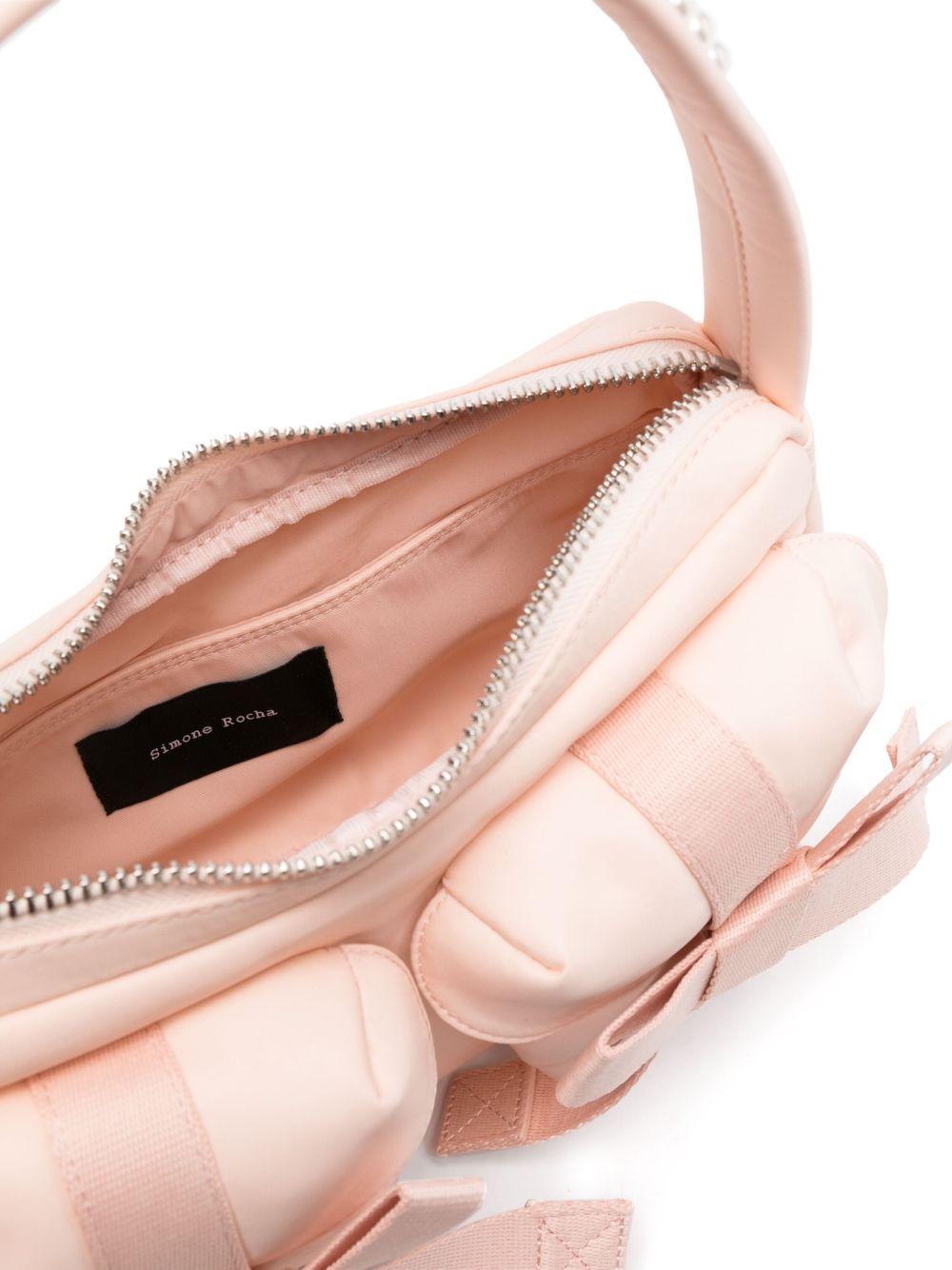 Simone Rocha レディース ピンク Utility Bow ショルダーバッグ