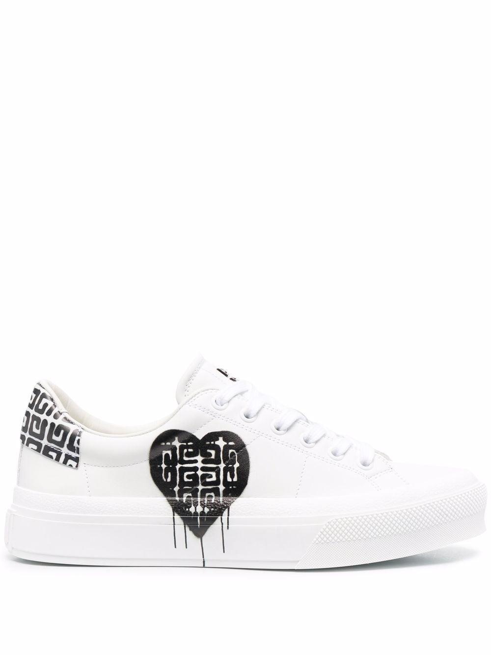 Givenchy White 4G Sneakers
