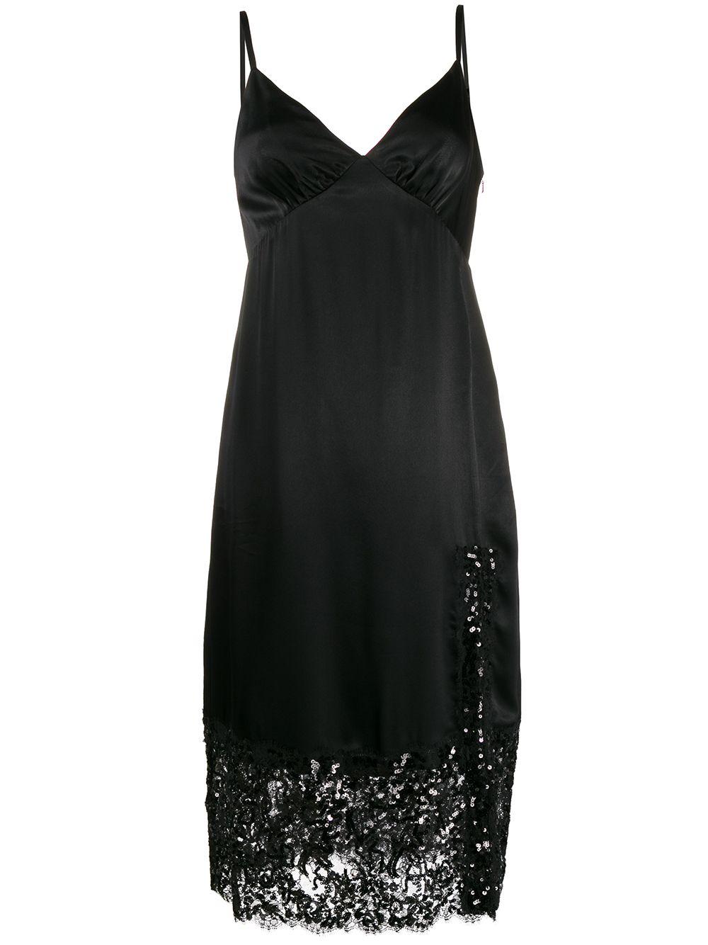 michael kors sequin slip dress