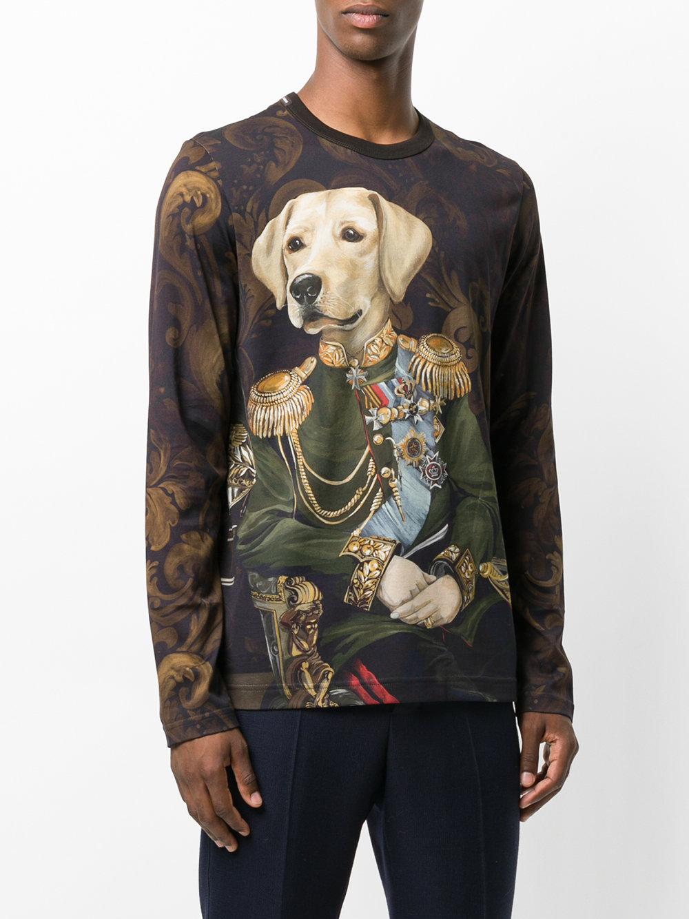 Dolce and gabbana top dog general shirt