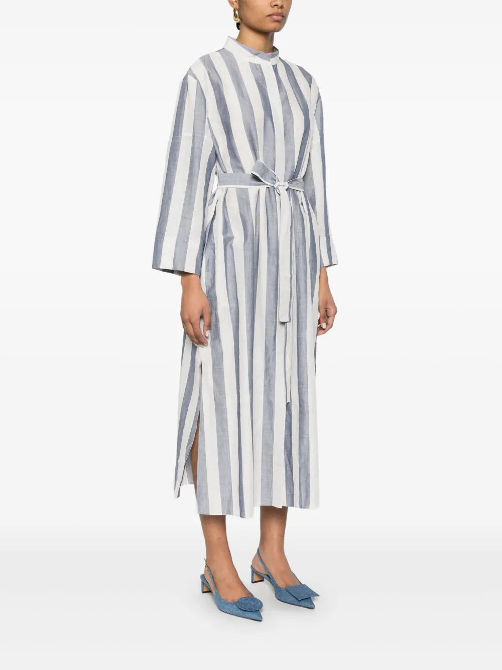 MAX MARA ワンピース Aureo linen twill midi wrap dress910925 MAX MARA ワンピース Aureo linen twill midi wrap dress910925