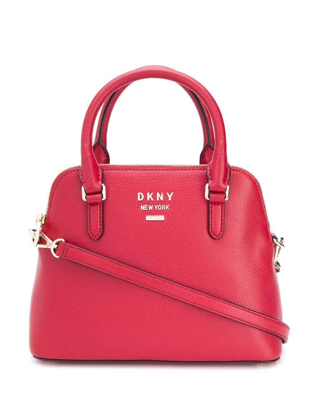 dkny red tote bag