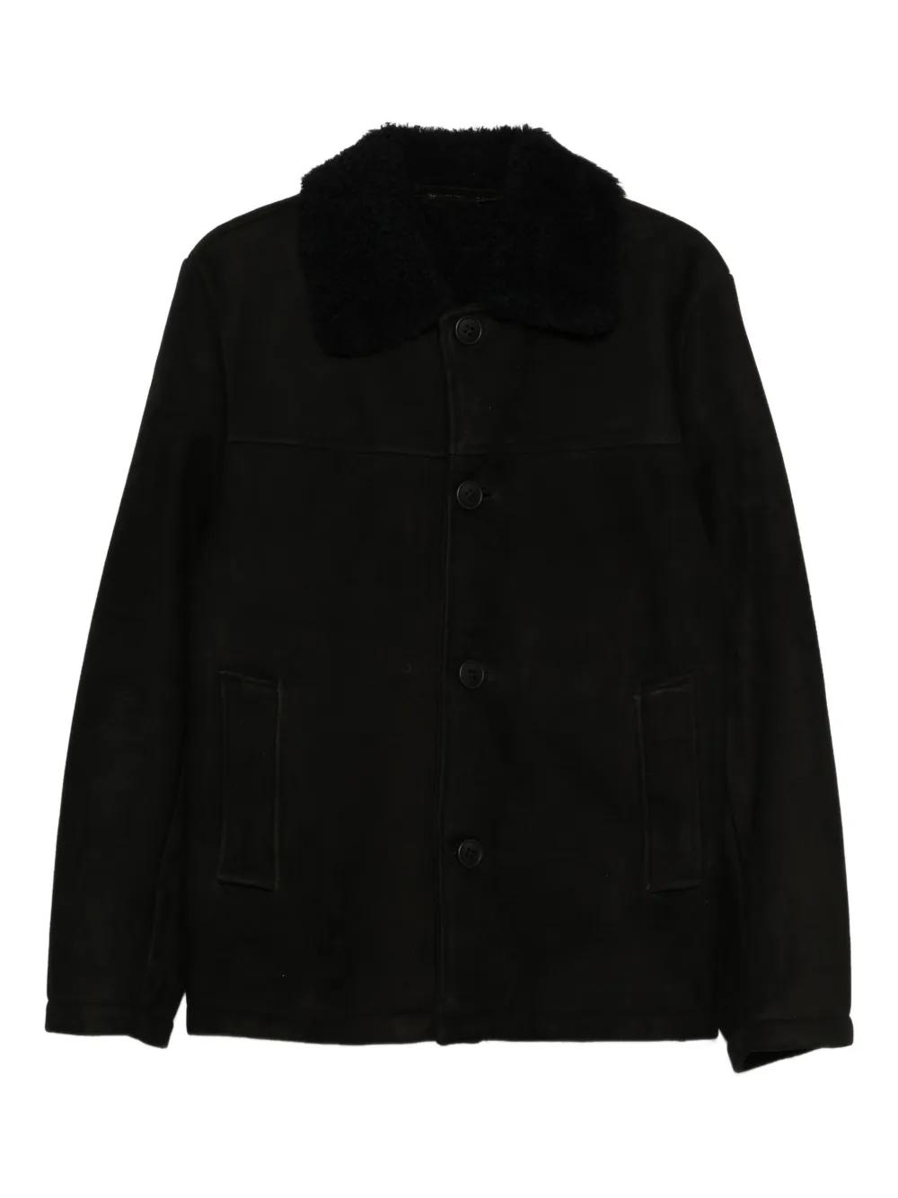 Designer Shearling Hosen Sheepskin Jacken für Herren Bis 41