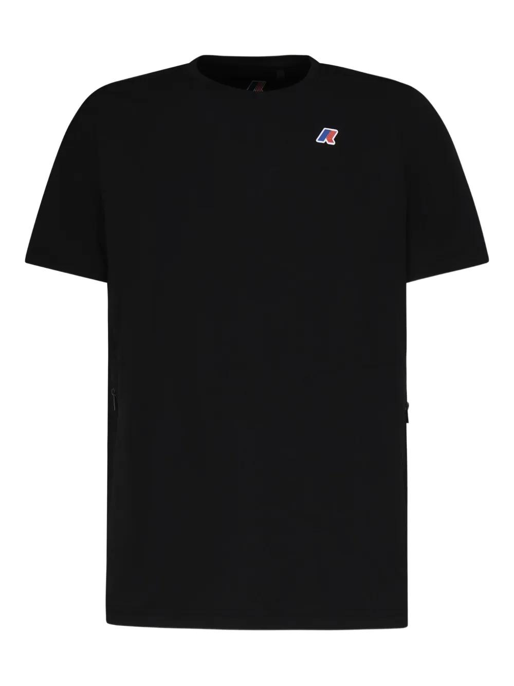 Tシャツ・カットソー K-WAY Woman Polo Shirt Black K4123RW USY K-Way