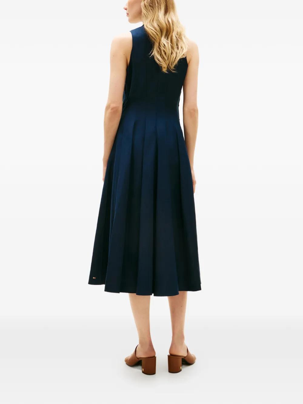 strapless open back dress Ever-Pretty Chiffon Round Neckline A-Line Knee Length Wedding Guest Dress main image 1