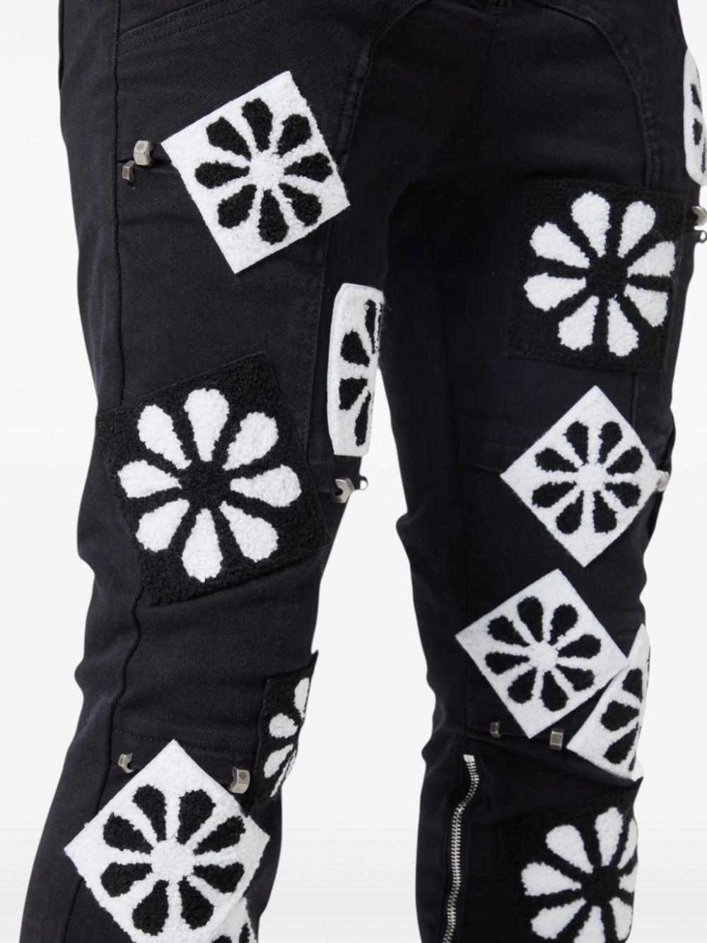 GUAPI Flowers Denim Jeans in Blue for Men | Lyst