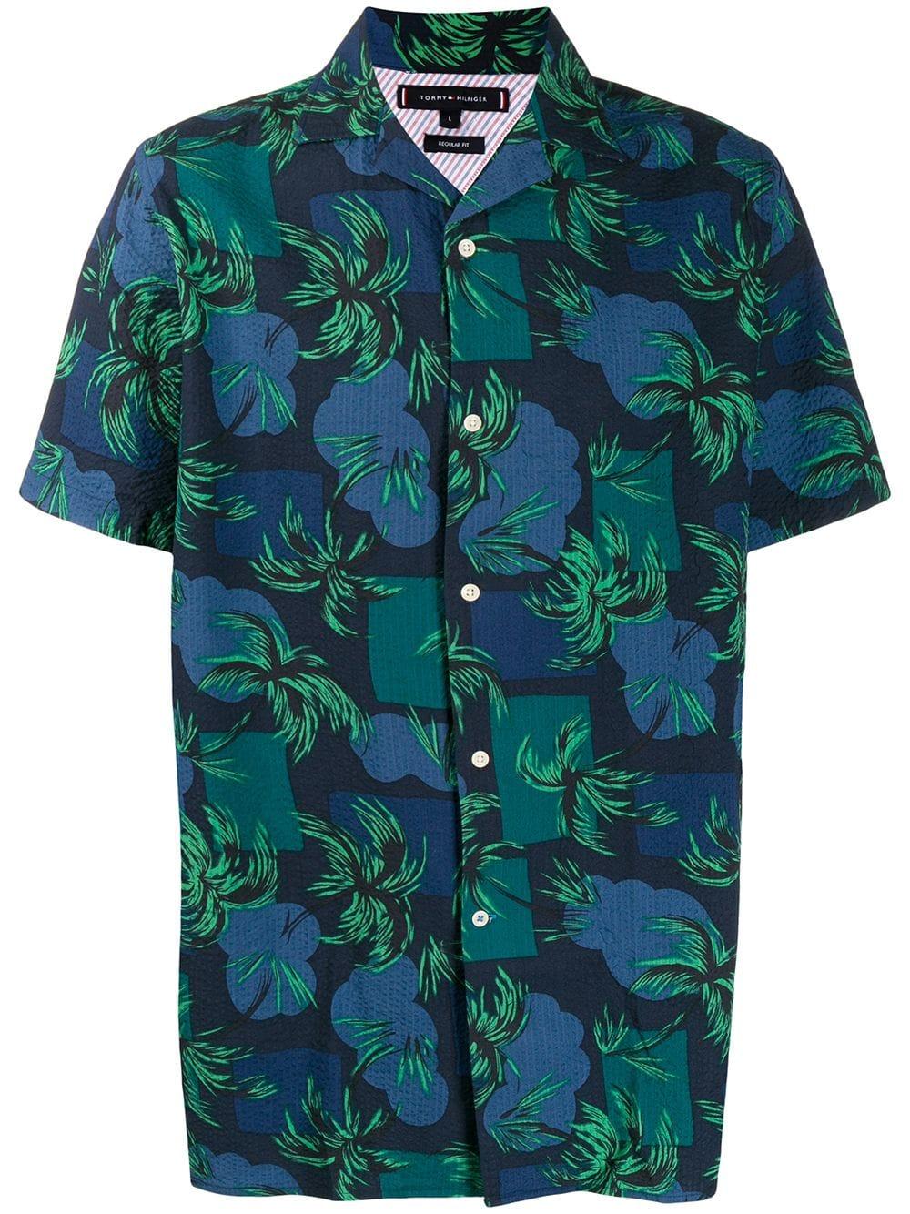 tommy hilfiger tropical shirt