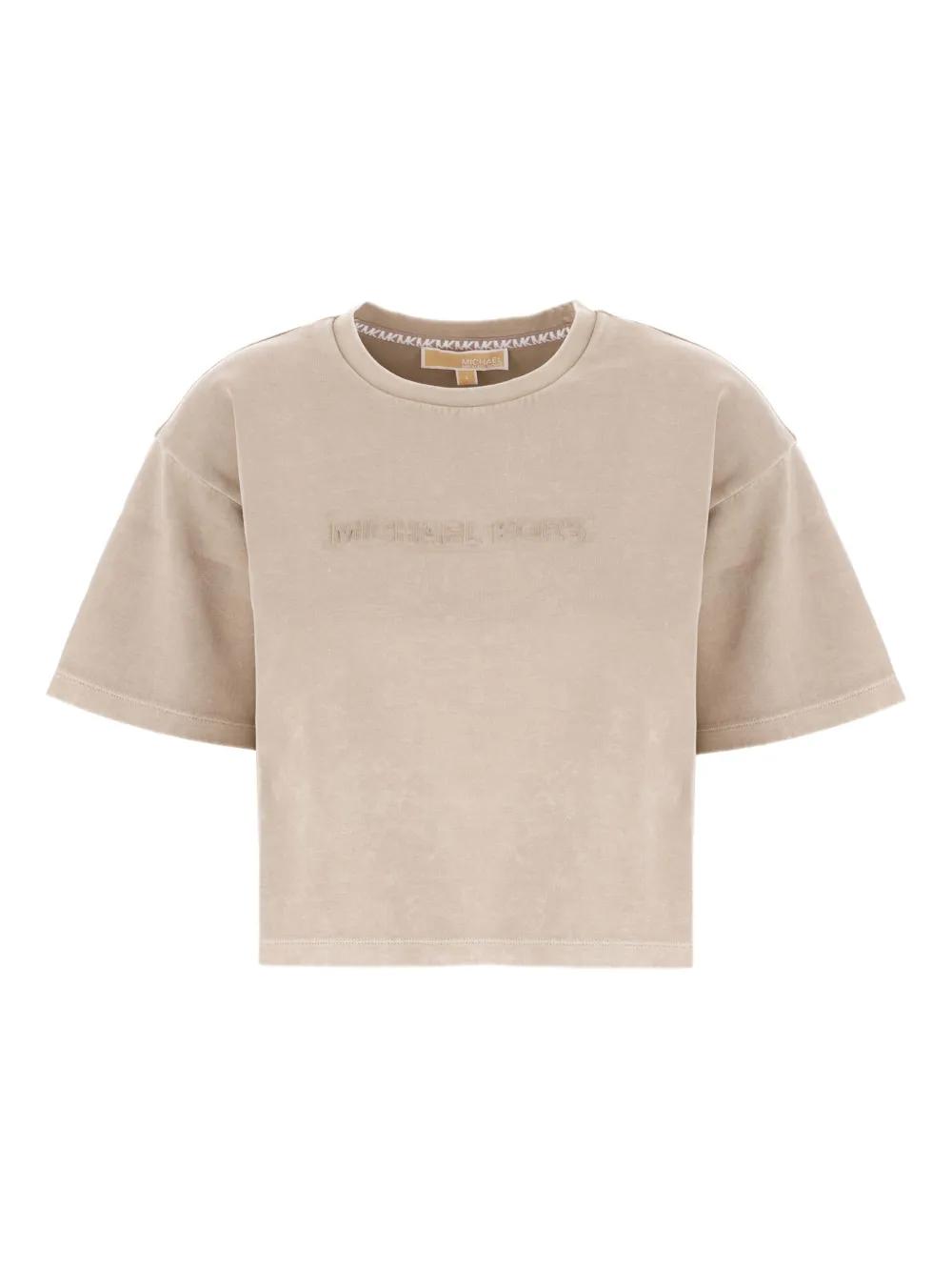 michael kors t shirt womens brown
