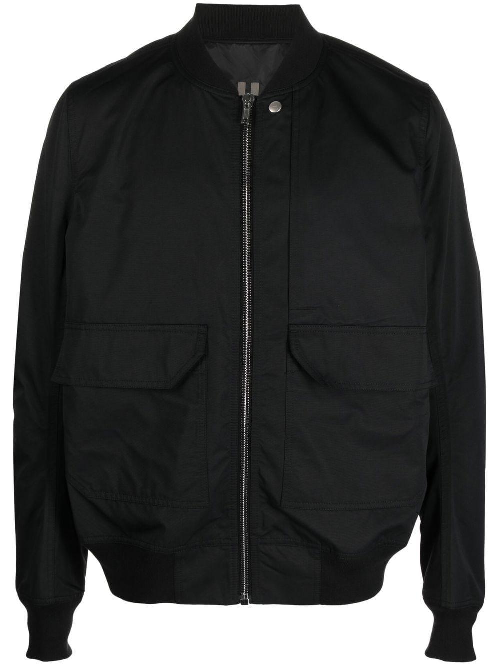 Rick Owens DRKSHDW Flap Pocket Bomber Jacket in Black for Men | Lyst UK
