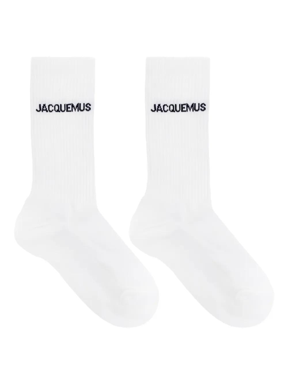 JACQUEMUS 関税込 レ・ショセット ロゴソックス The Jacquemus socks by JACQUEMUS | Official website