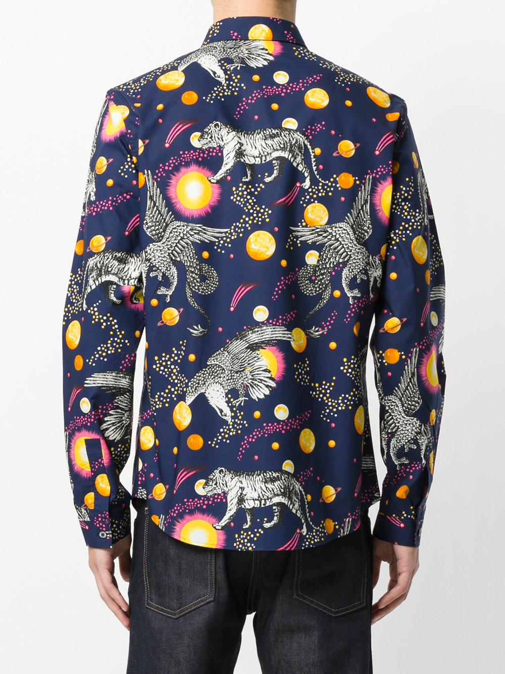 gucci animal print shirt