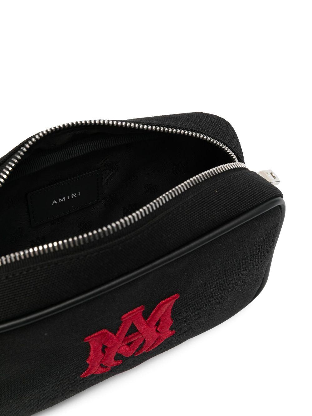 【AMIRI】 メッセンジャーバッグ Amiri Logo-Print Messenger Bag in Black for Men | Lyst