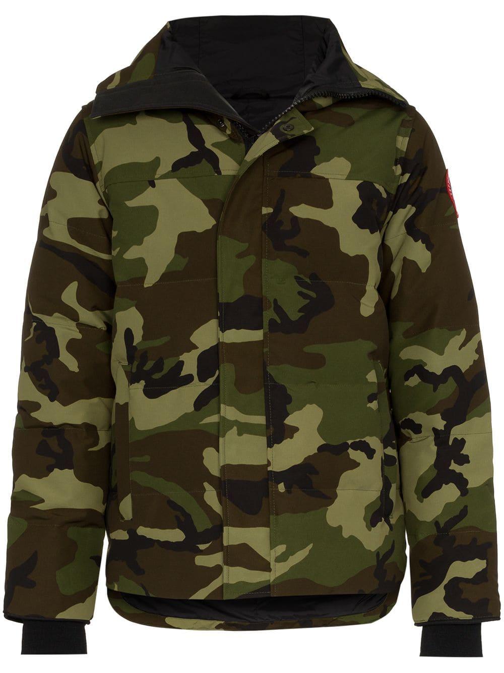 Canada Goose Cotton Macmillan Camo Parka in Green for Men - Save 2% - Lyst