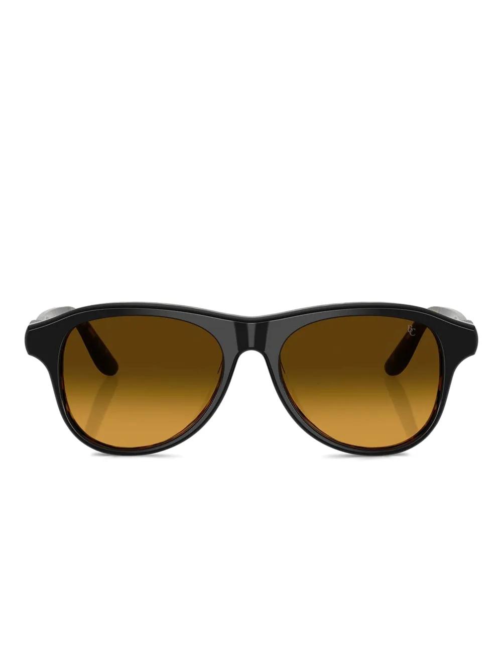 これだけで洗練【Brunello Cucinelli】アビエーターサングラス BRUNELLO CUCINELLI EYEWEAR Paloma アビエイタースタイル