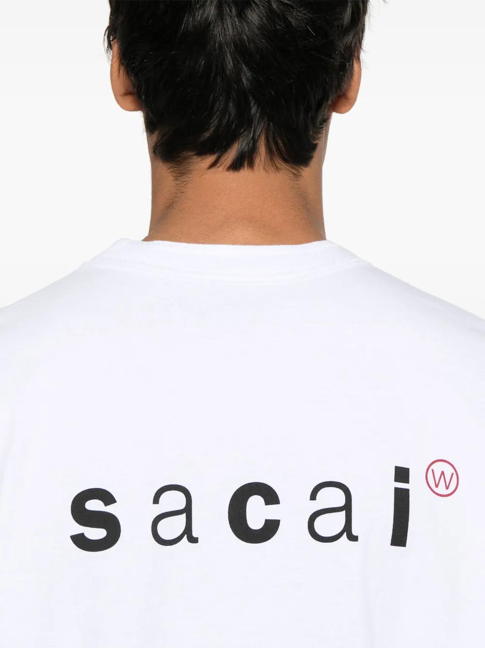 Sacai Wtaps T-Shirt in White for Men | Lyst Sacai Wtaps T-Shirt in White for Men | Lyst