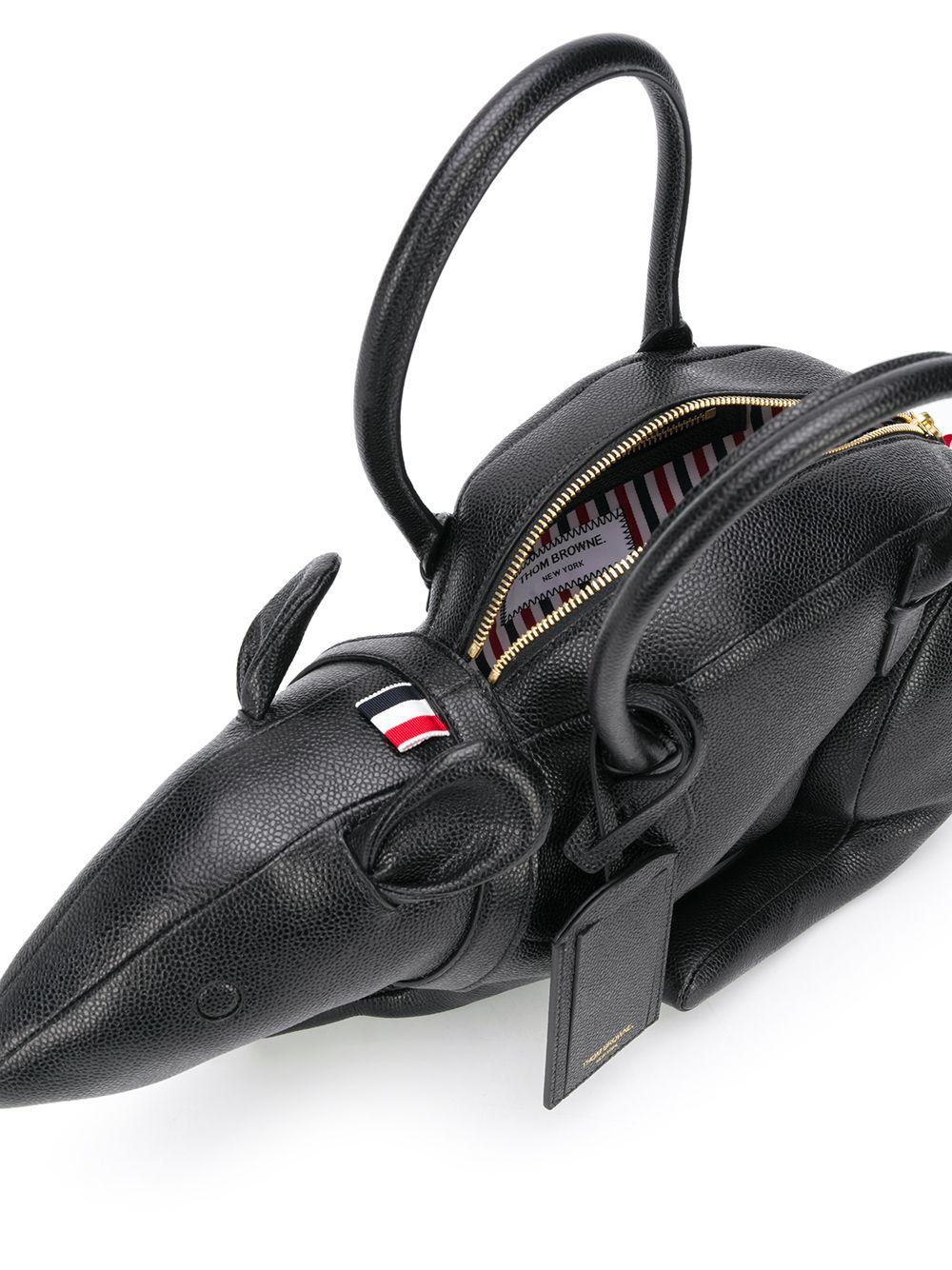 Thom Browne Rat Pebbled Bag in Black for Men | Lyst
