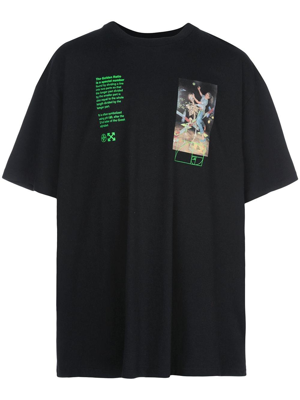 Off-White c/o Virgil Abloh Cotton Pascal Painting Print T-shirt in 返品無料です Pascal Off-White 20SS Painting 正規品 Tシャツ Tシャツ/カットソー(半袖/袖なし)