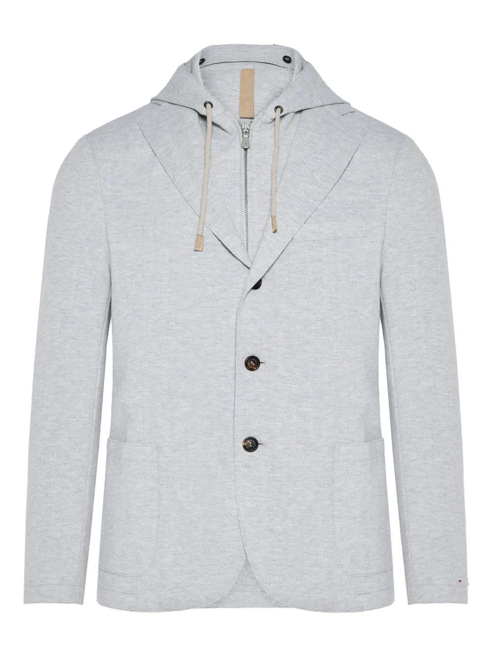ジャケットその他 ELEVENTY Men Jacket J75CAPJ07TES0J06 Grey Blouson jacket in grey - Undercover | Mytheresa