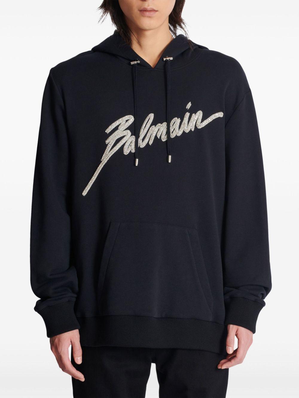 Balmain hoodie mens sale shop