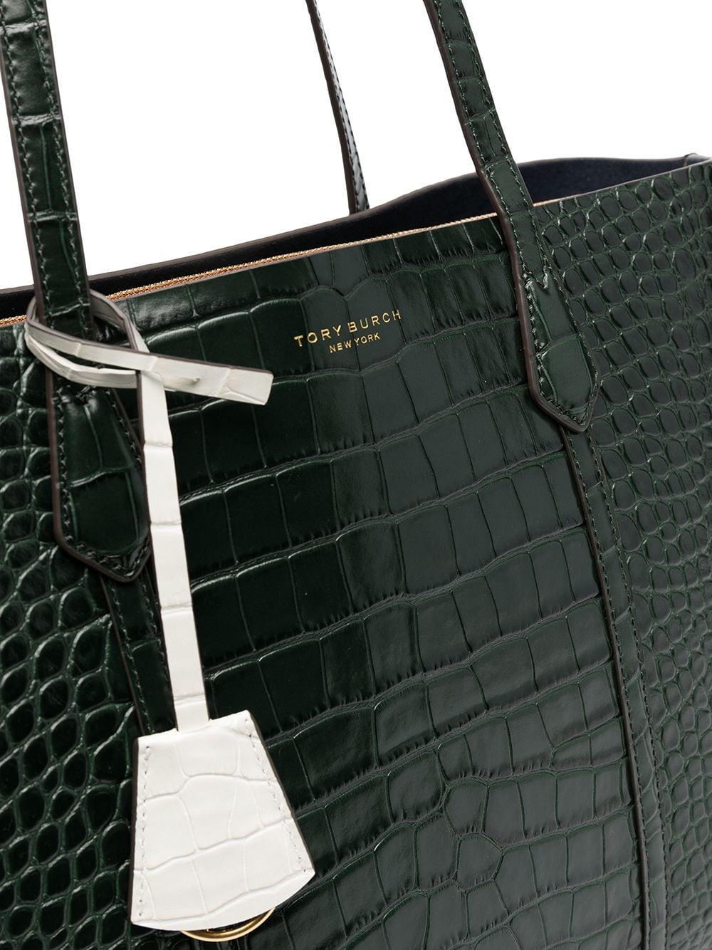 Tory Burch on X: Our new Perry tote in croc-embossed leather  #ToryBurchFW20 #ToryBurch    / X