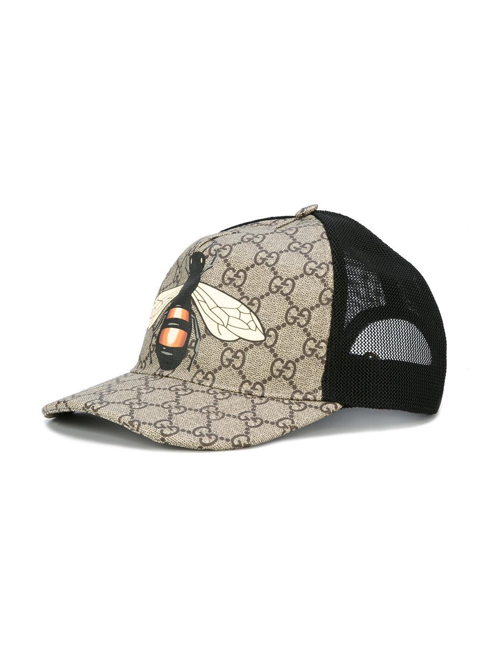 bee print gg supreme baseball hat