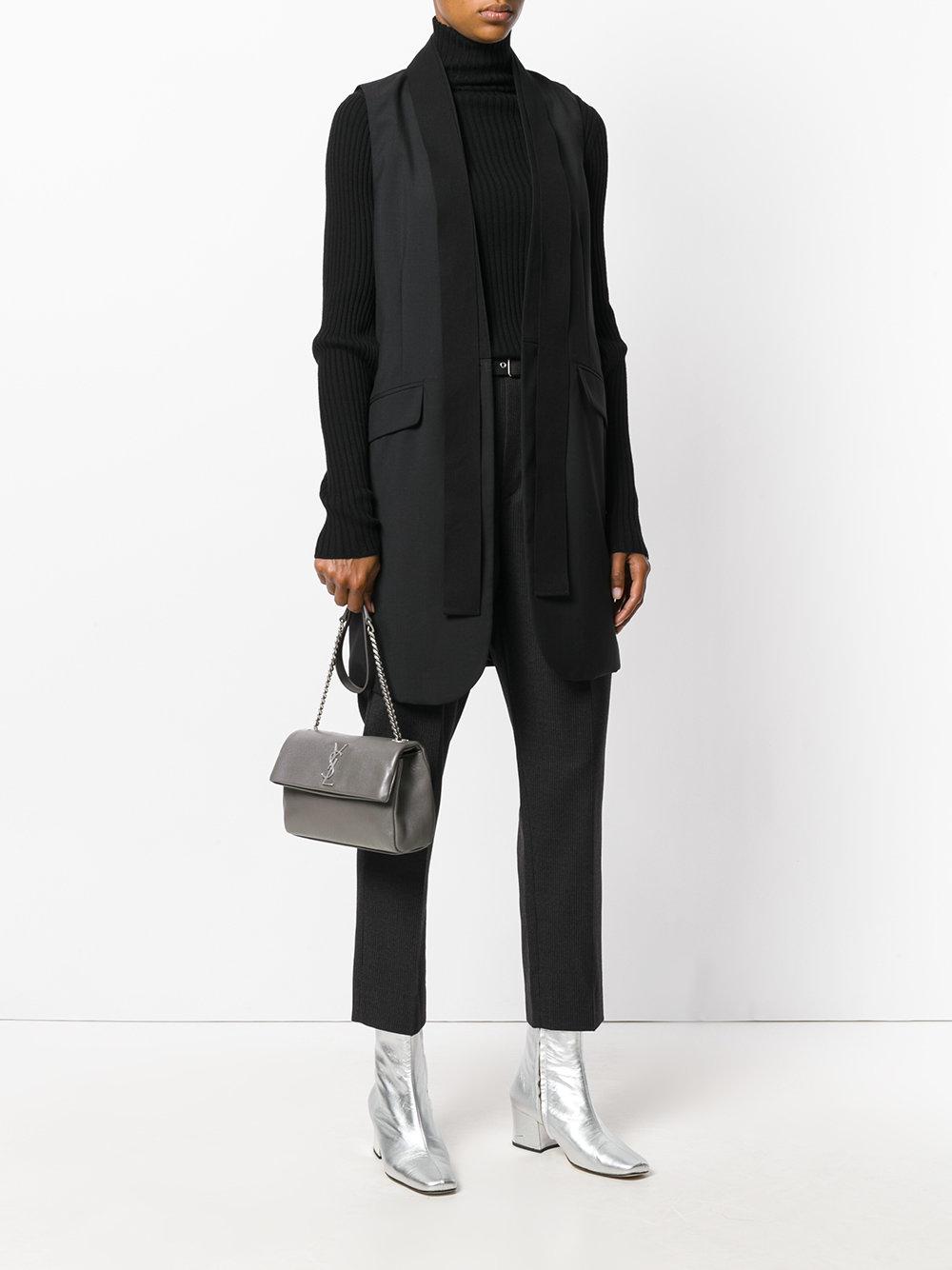 Saint Laurent Small West Hollywood Bag in Grey Lyst UK