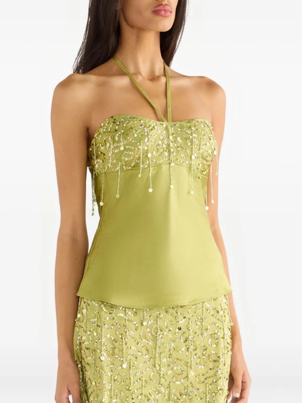 4t green dress SALE- Asta Resort Natalia Mini Dress Baia Blue – The Dress Nook main image 0